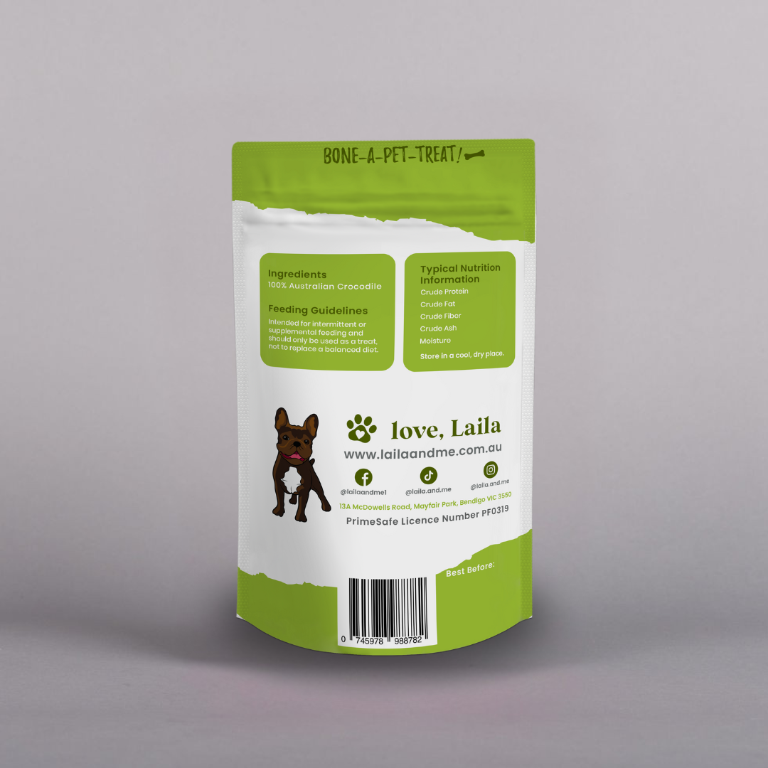 Freeze-Dried Crocodile