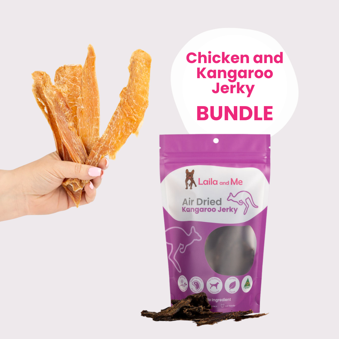 Chicken and Kangaroo Jerky Bundle