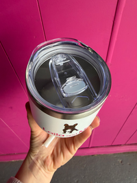 Insulated Cup with Reusable Straw
