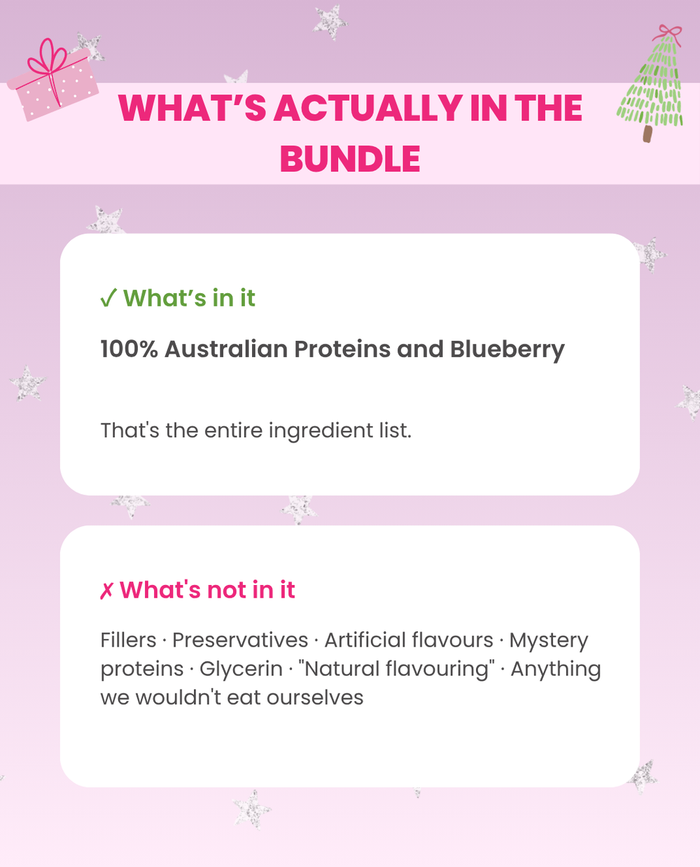 Australian Proteins and Blueberry
