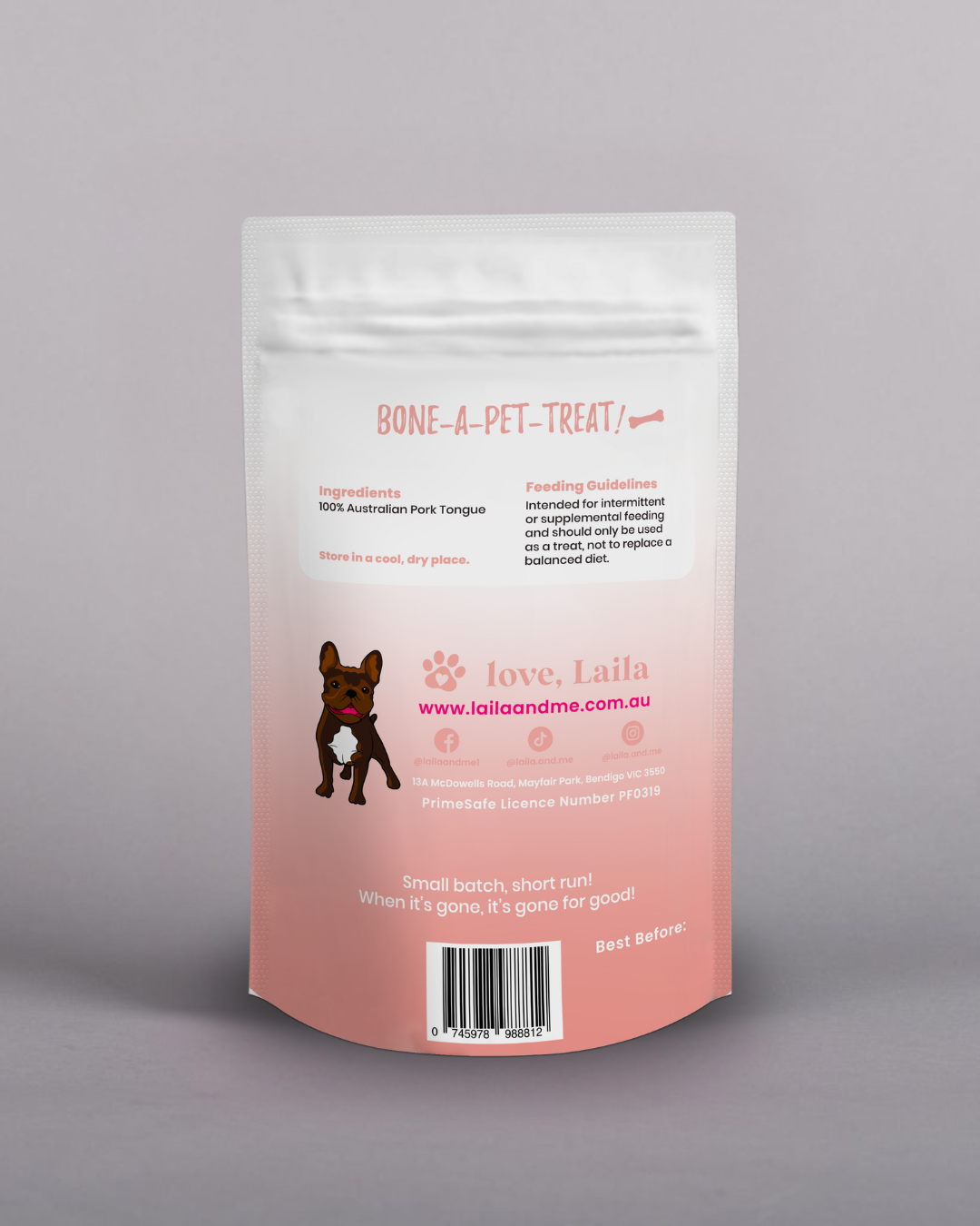 Freeze Dried Pork Tongue