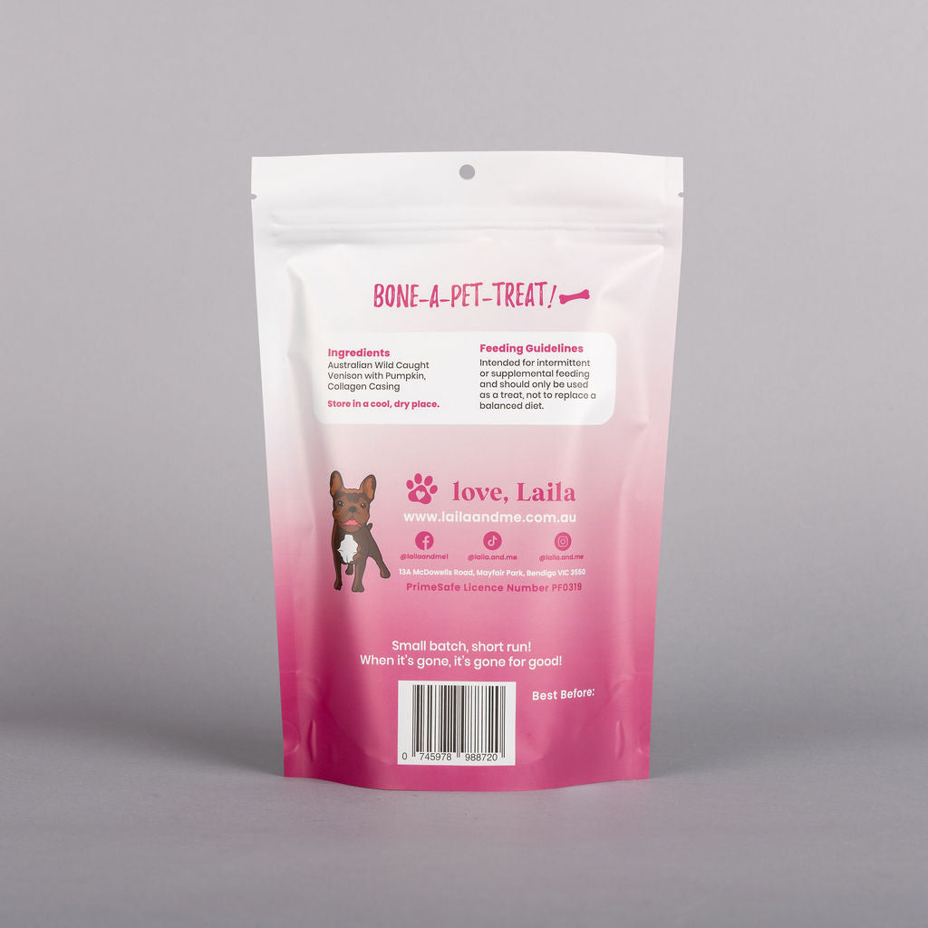 Venison and Pumpkin Sausages