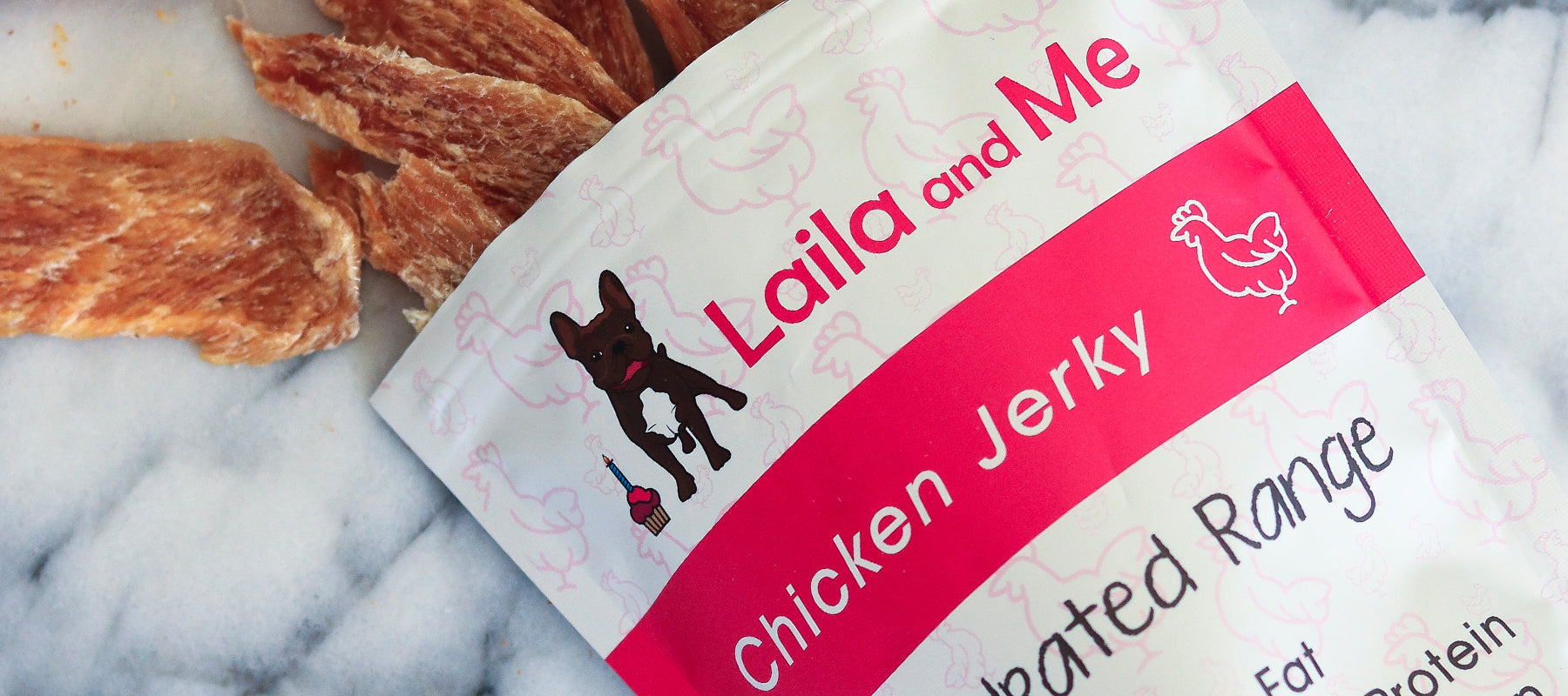 chicken jerky dog treats - Laila and Me