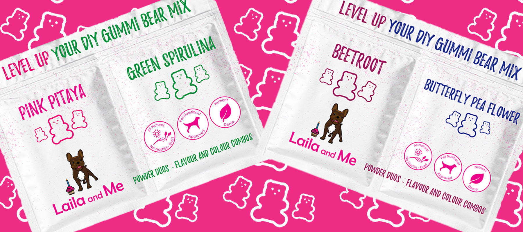 Superfood Gummi Bear Mix for Pets - Laila and Me