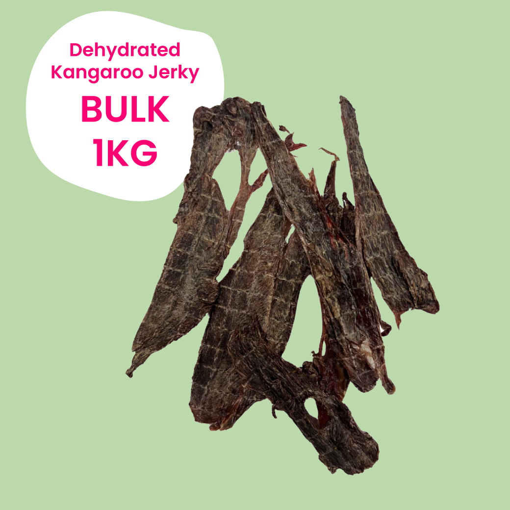 Kangaroo jerky for dogs deals