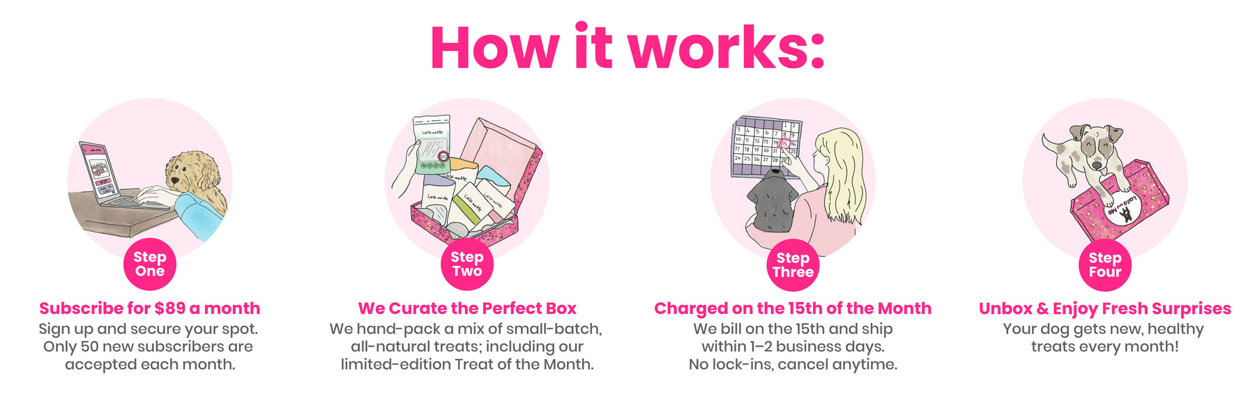 How the Ultimutt Dog Box subscription works