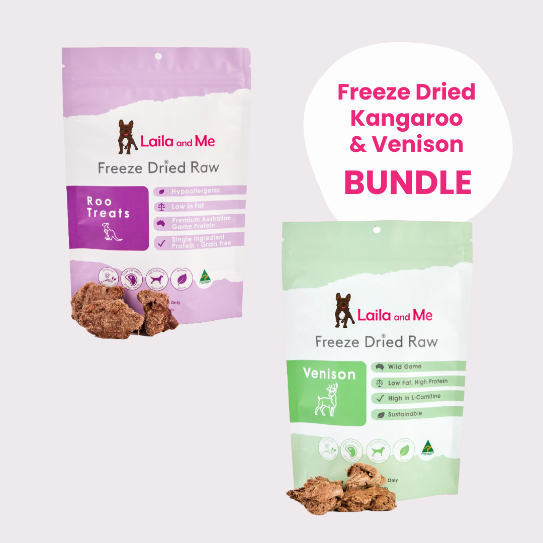 Freeze Dried Kangaroo and Venison Bundle