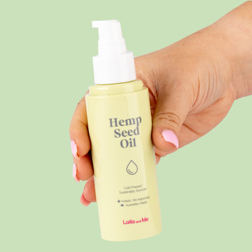 Hemp Seed Oil for Pets , Natural Anxiety relief affordable hemp seed oil supplement for animals by Laila and Me