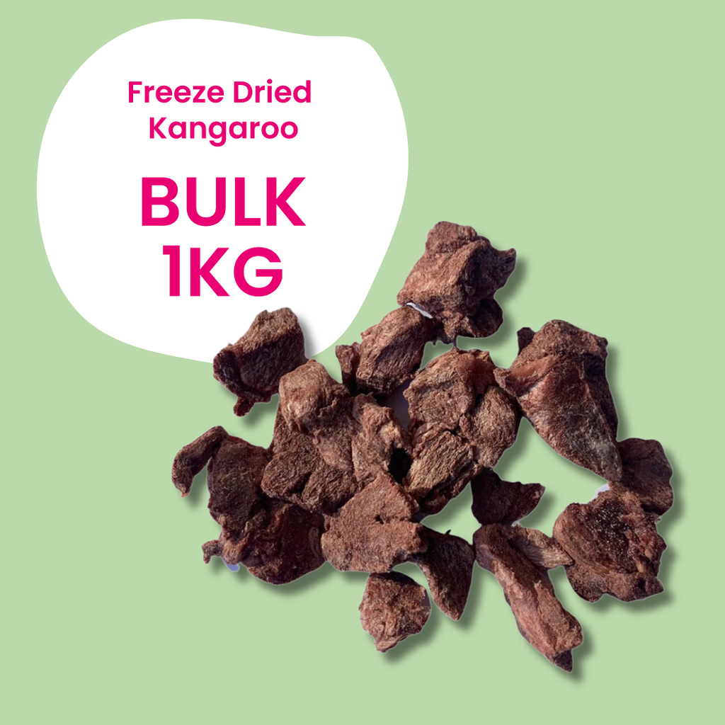 Bulk Freeze Dried Kangaroo Australian Pet Treats Laila and Me