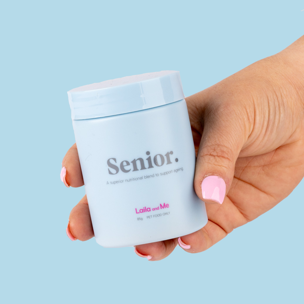 Herbal, Natural Healthy Supplement for senior and ageing pets by Laila and Me