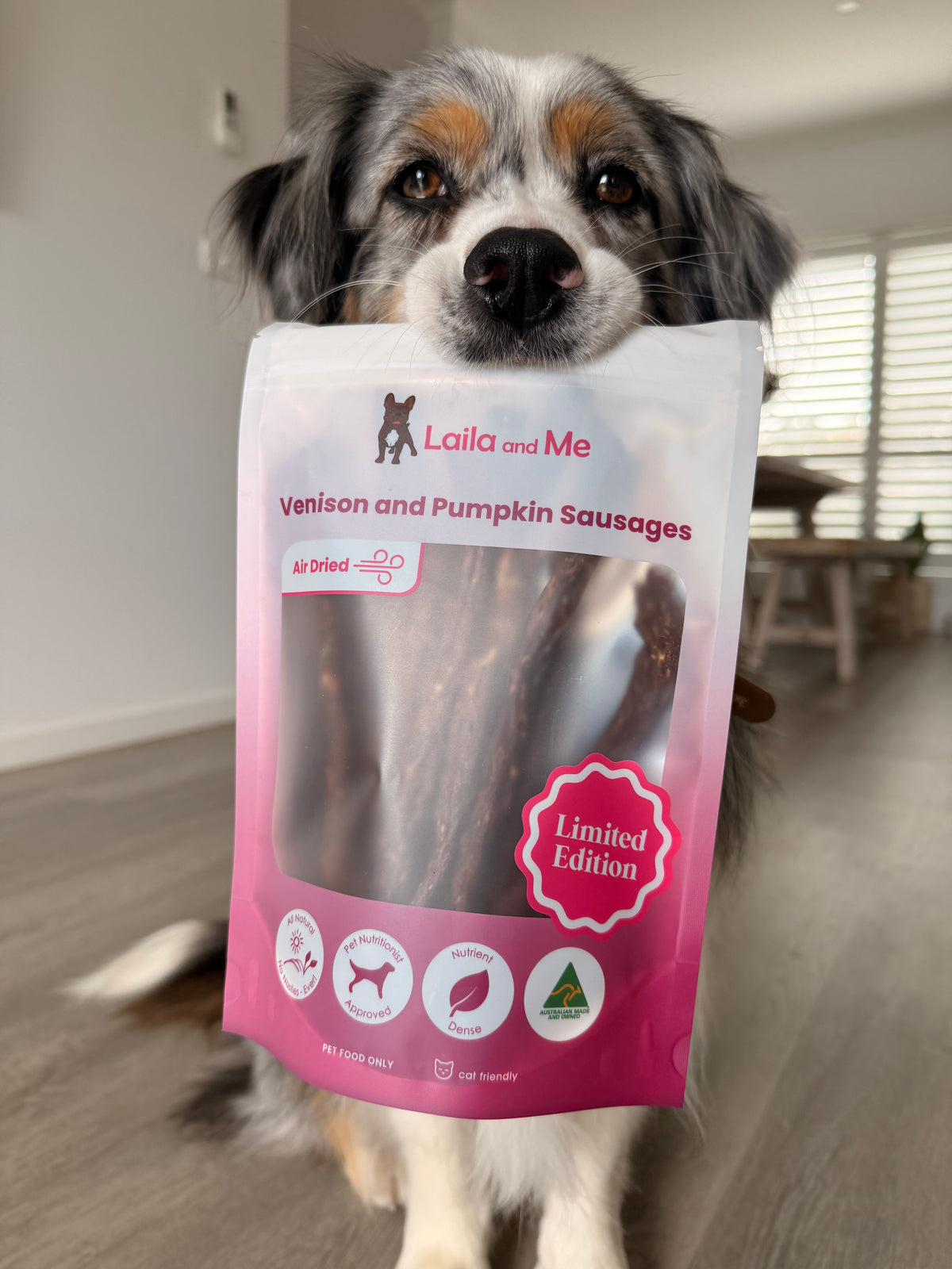 Venison and Pumpkin Sausages