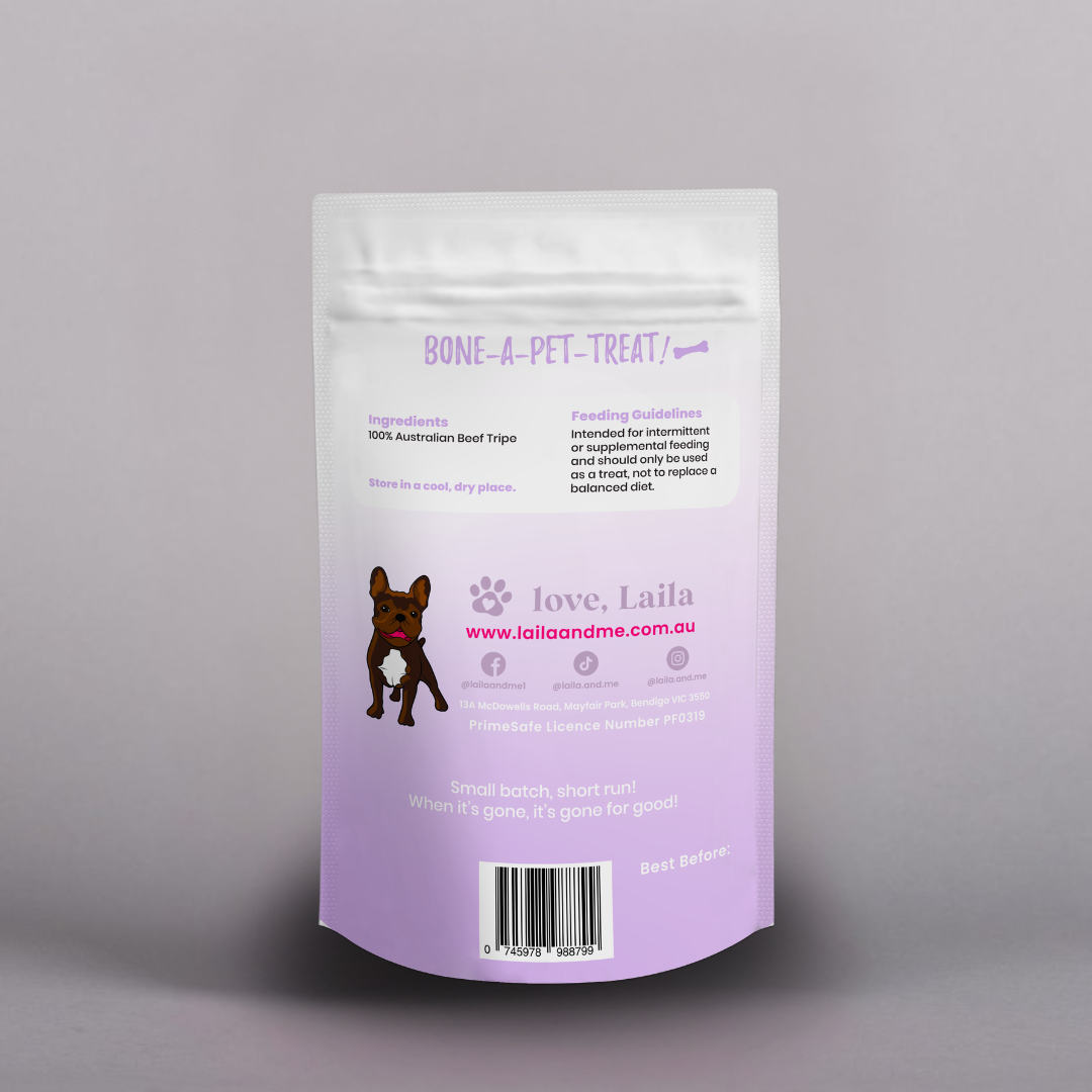 Freeze Dried Beef Tripe - Limited Edition