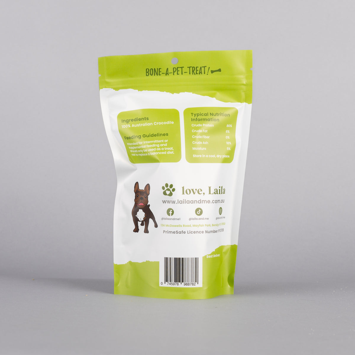 Freeze-Dried Crocodile