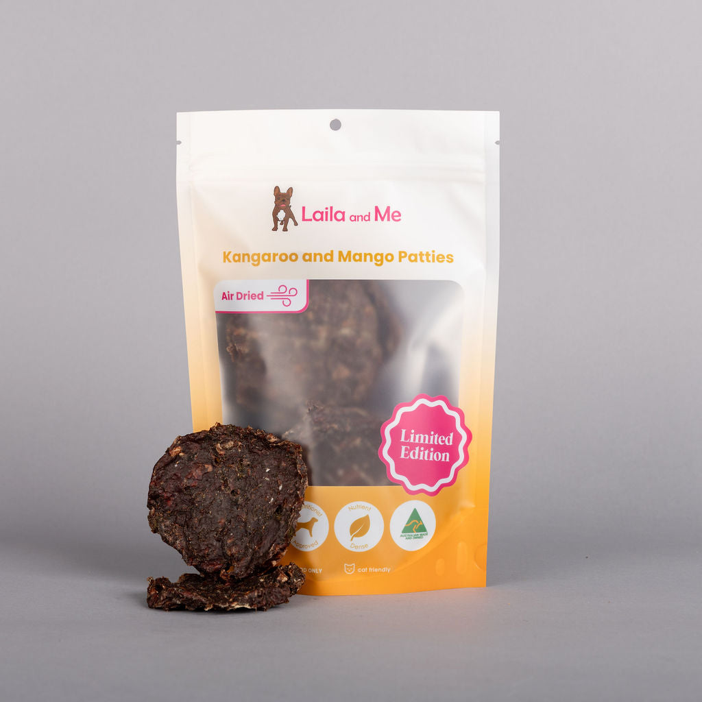 Kangaroo and Mango Patties