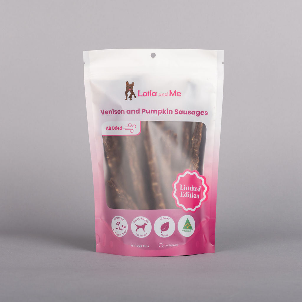 Venison and Pumpkin Sausages