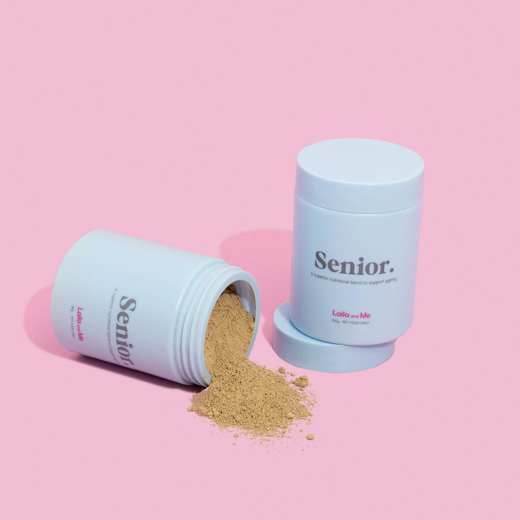 Herbal, Natural Healthy Supplement for senior and ageing pets by Laila and Me