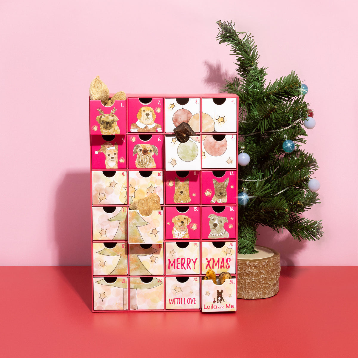 Christmas Advent Calendar for Dogs Laila and Me