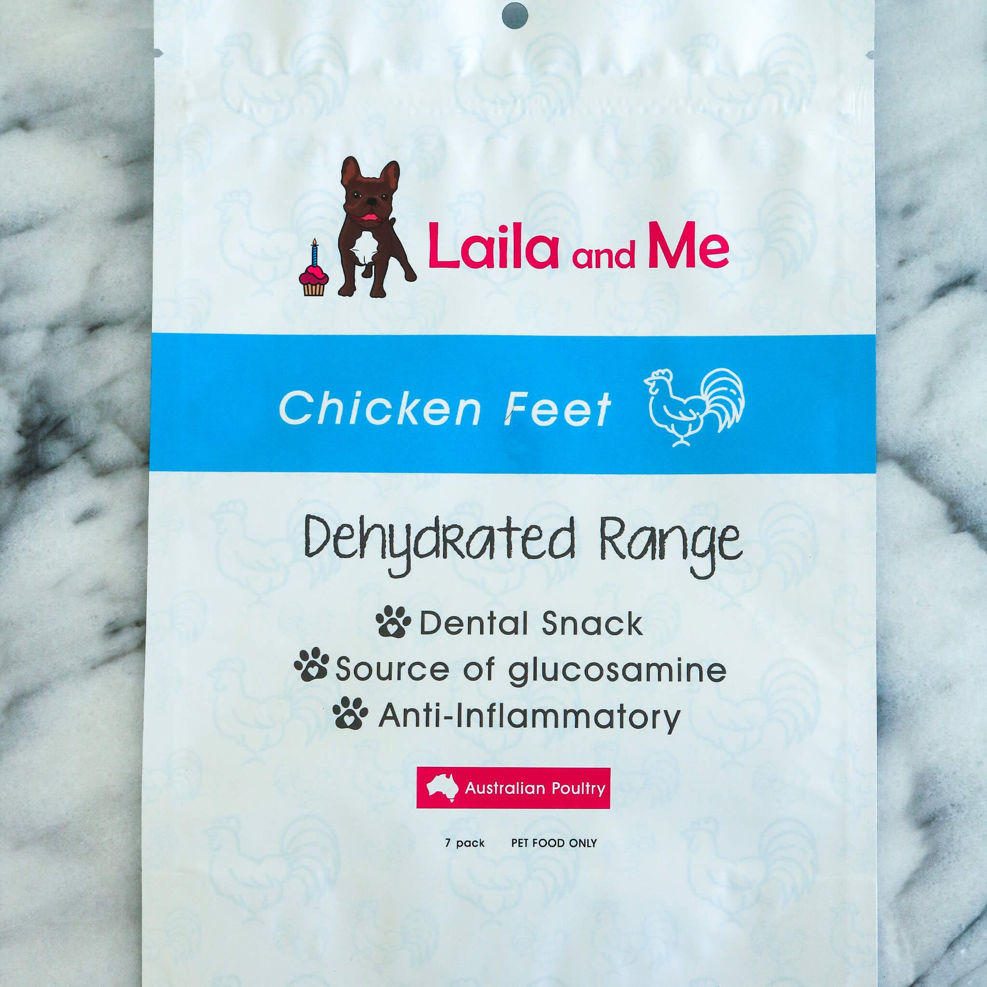 chicken feet pet treats - Laila and Me