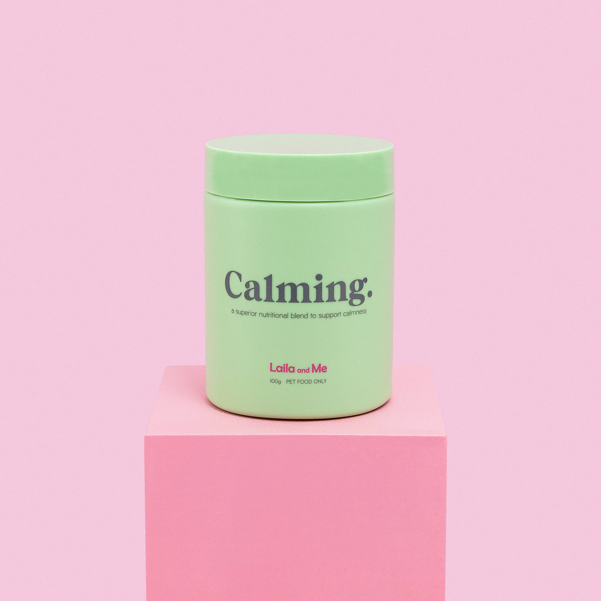 Calming Dog Supplement, Natural anxiety remedy for dogs. Affordable herbal option to help soothe dogs anxiety by Laila and me