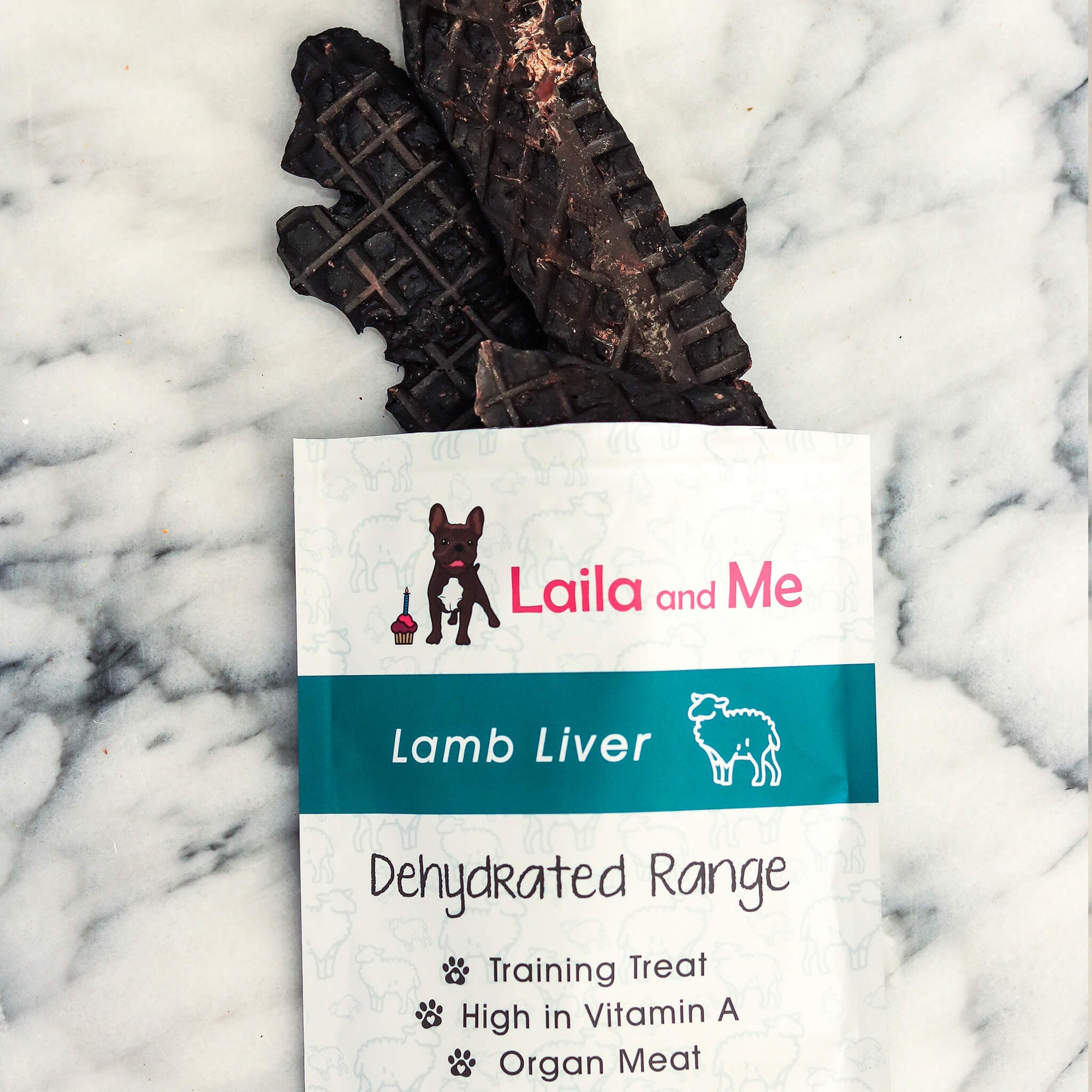 lamb training treat for dogs - laila and me